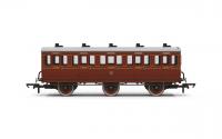 R40539 Hornby LB&SCR 6 wheel third class coach 612